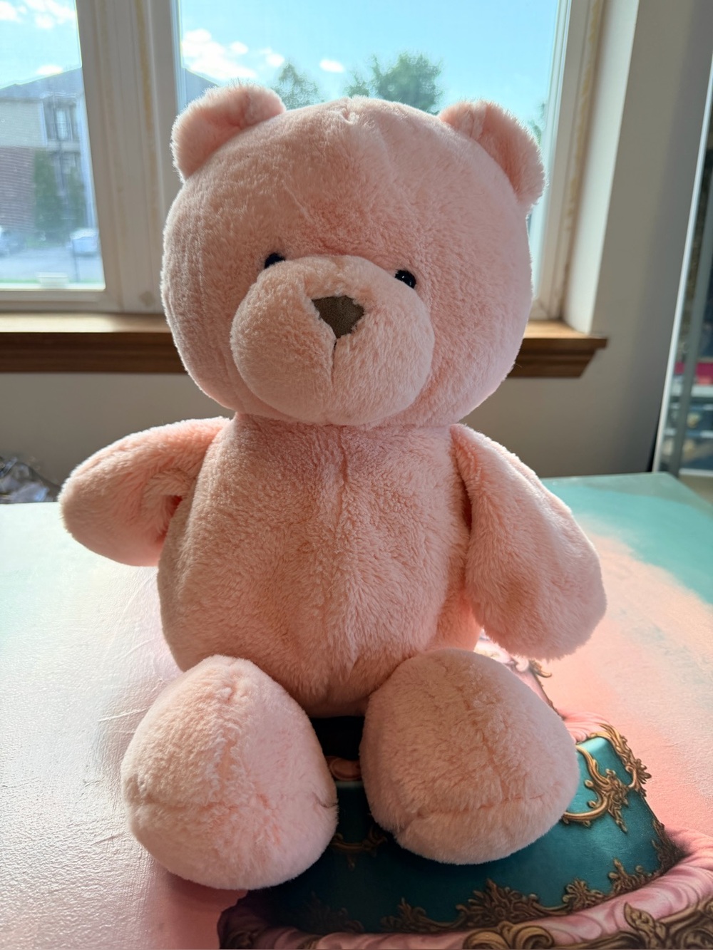 Soft Pink Plush Teddy Bear Stuffed Animal - Kids Toy animal Adventure